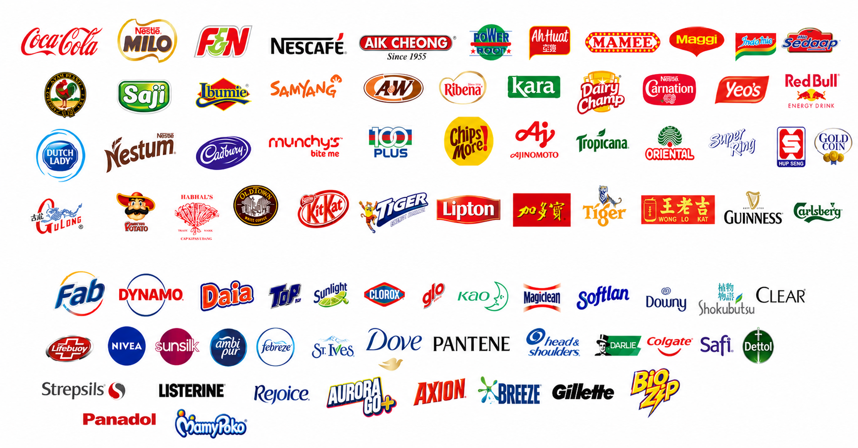 Brands we carry